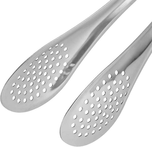 Matklyper 5-pakning, Multifunksjonelle låsbare klyper i rustfritt stål for brød, biff, salat, BBQ-buffet, liten størrelse
