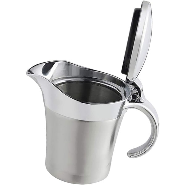 Termokande i rustfrit stål, dobbeltisoleret, sovsekande med låg (750 ml)_ NN