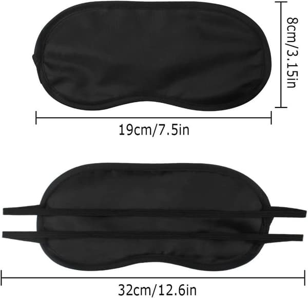 24-pack Engångsögonmasker för Sömn, Lek och Resor
