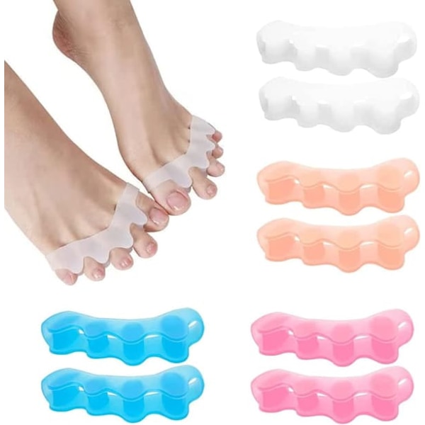 [NT] 4 parin varpaanerotin hallux valgus -korjaukseen kaikille varpaille