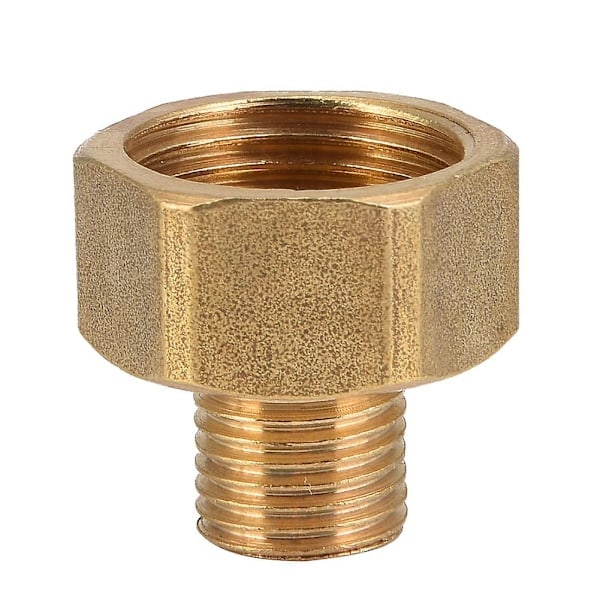 1/2 Hun til 1/4 Han Lige Kobber Reducer Messing Rørfittings-WELLNGS/NT/