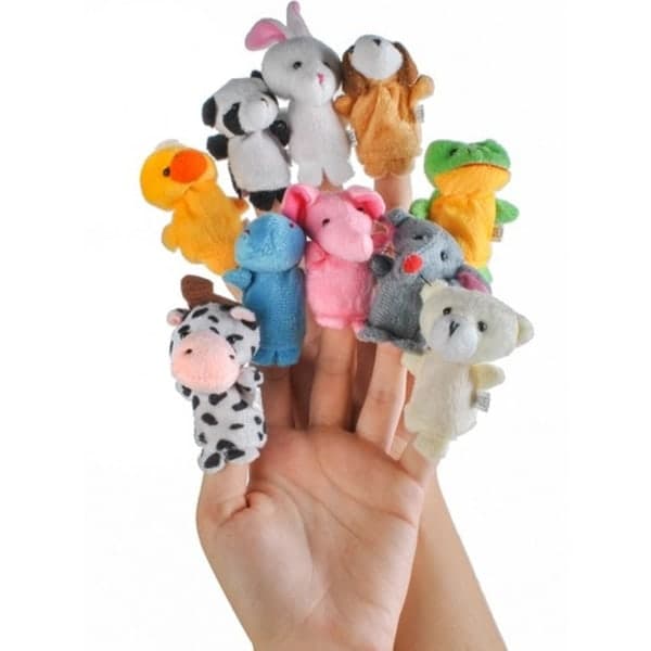 /Hc/10-pack Fingerdocka / Docka - Olika figurer