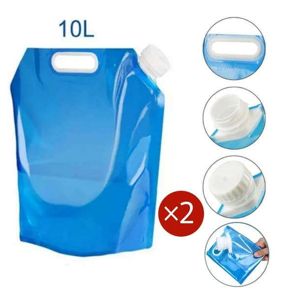 2 stk. 10 Liter Vandpose / Vanddunke / NC/