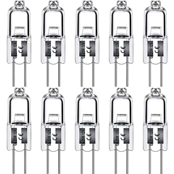 G4 Halogeeni 10W 12V - Lämmin valkoinen - 10-kpl 10W 10-kpl 10kpl/NC/ 10W 10pcs