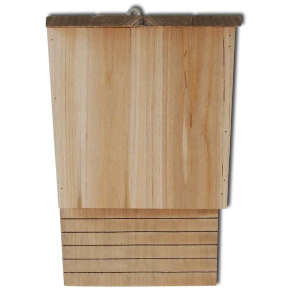 vidaXL Flaggermuskasse, 22 x 12 x 34 cm, 2-pakning Brun Brown