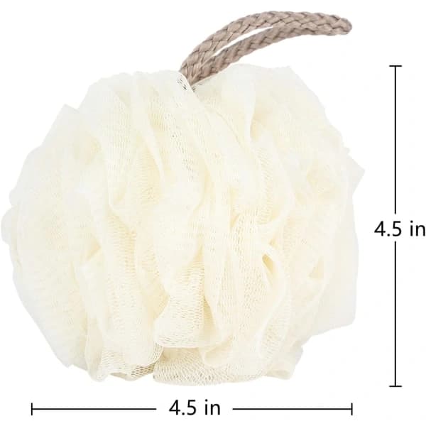 Badesvampe Loofa 50g net 4 ensfarvede