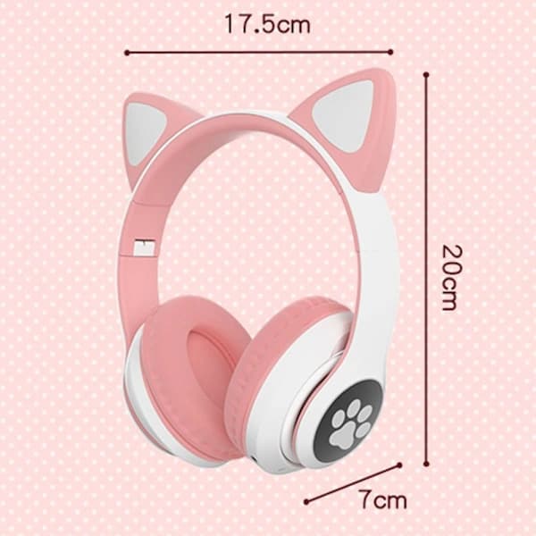 Bluetooth-hodetelefoner Gaming Headset LILLA Purple
