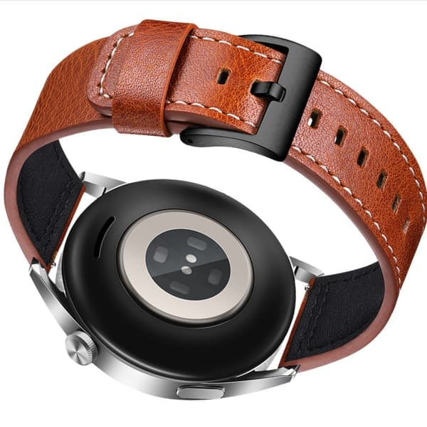 [NT] 22 mm urrem i ægte læder til Samsung Galaxy Watch 4