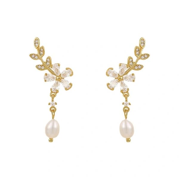 Perleheng Øredobber Hengende Earrin 2 2 2