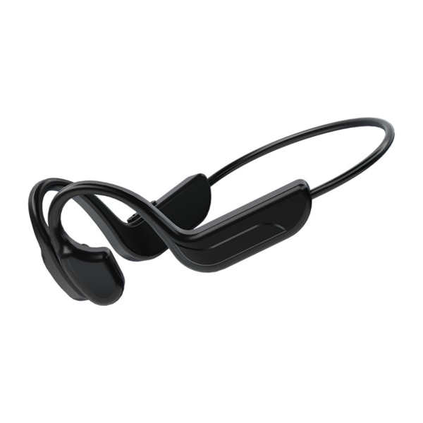[NT] Niskapanta avoimilla korvilla varustetuilla kuulokkeilla Vedenpitävä Bluetooth-yhteensopiva kuulokemikrofoni Luujohtokuulokkeet Musta