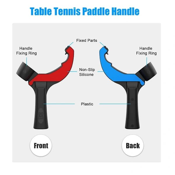 Bordtennis Paddle VR Controller Grip Bordtennisspil