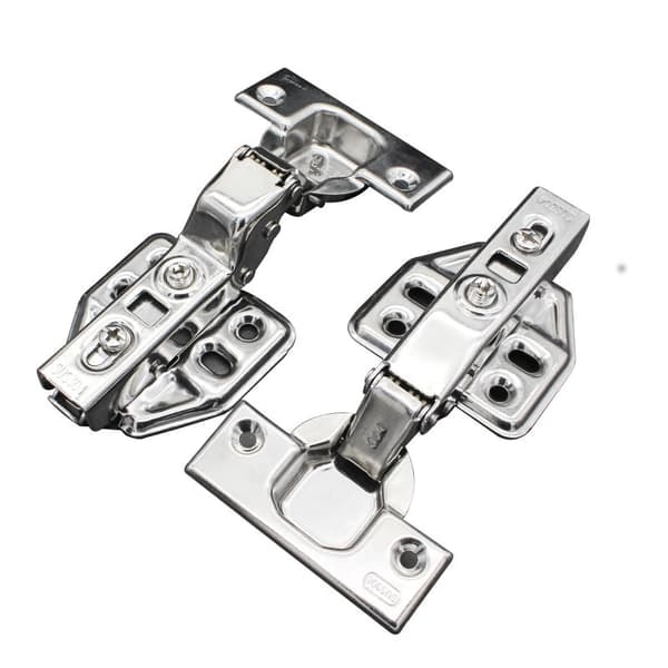[NT] Mjukstängande gångjärn Infällda gångjärn 2-pack Silver208
