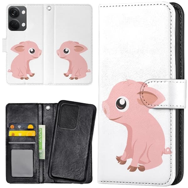 [NT] OnePlus Nord 3 5G - Plånboksfodral/Skal Minigris