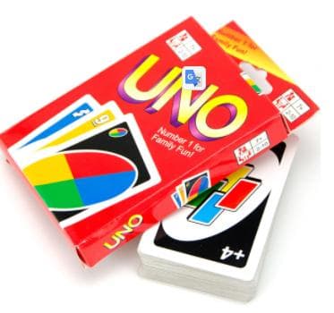 Uno basis kortspil familiespil