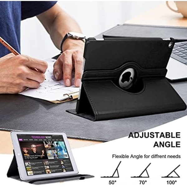 iPad 360 etui til iPad Air - iPad 6 9,7\" sort