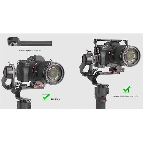 Stabilisator RS3 Mini Quick Release Extended Crossbar RS3 Mini Vertical Expansion Accessories