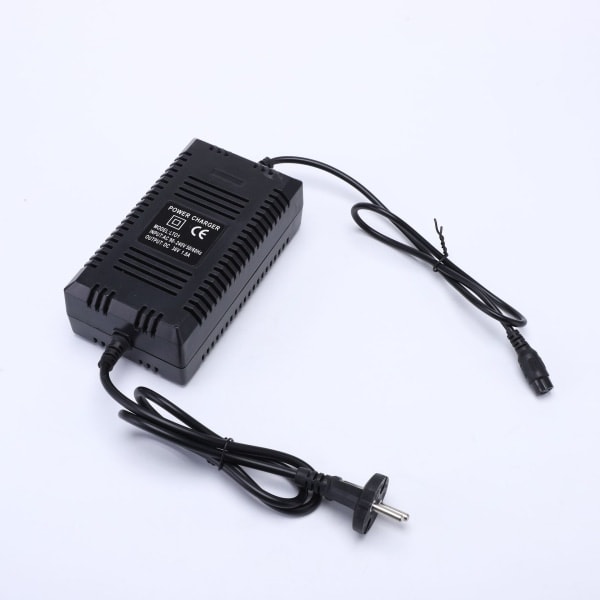 [NT] 36V batteriladdare med EU-kontakt, multipelskydd batteriladdare för bly-syra batteri EU-kontakt