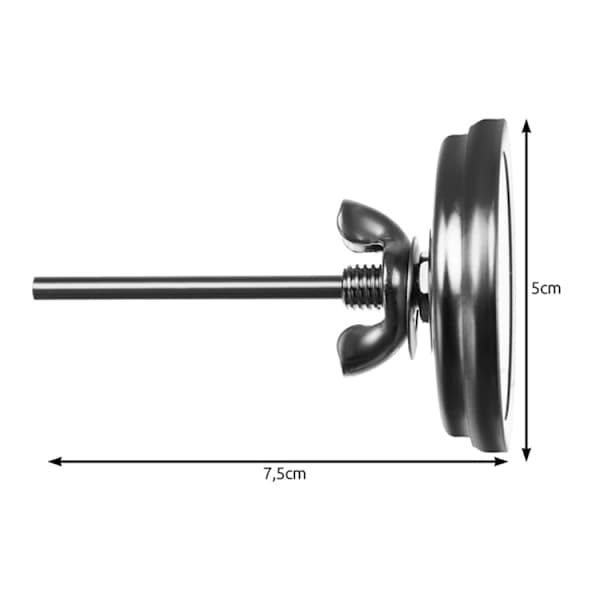 /Hc/Termometer til Grill & Røgeovn multifarve