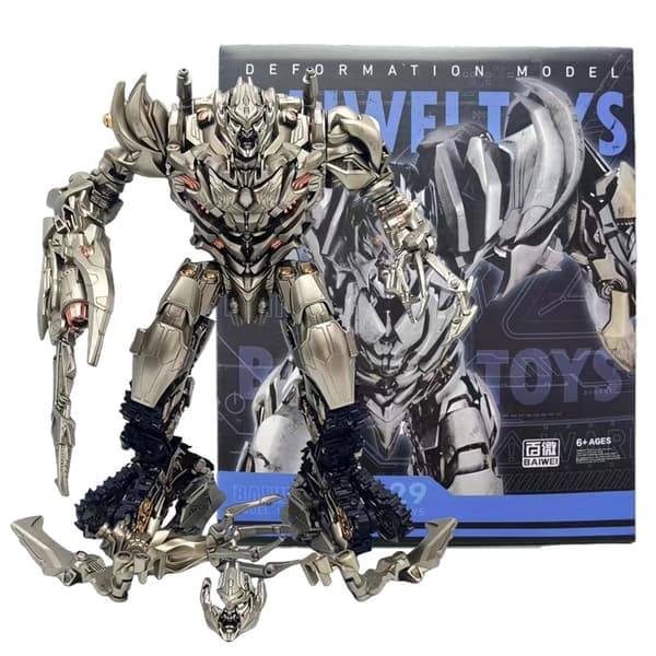 TW1029 Megatank Galvatron Actionfigur - Transformerende Robotmodell for Barn, Anime Samlerobjekt Gave
