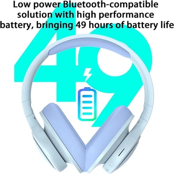Ørepropper Bluetooth Hodetelefoner Trådløst Headset GRÅ Grey
