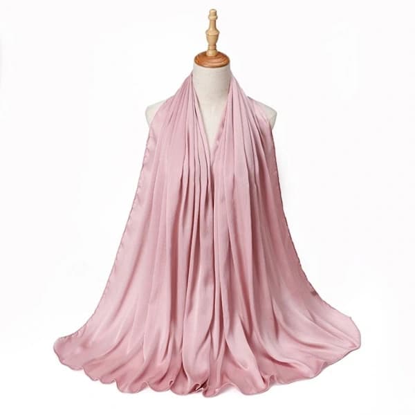 Ensfargede skjerf Wrap-sjal 10 10 10