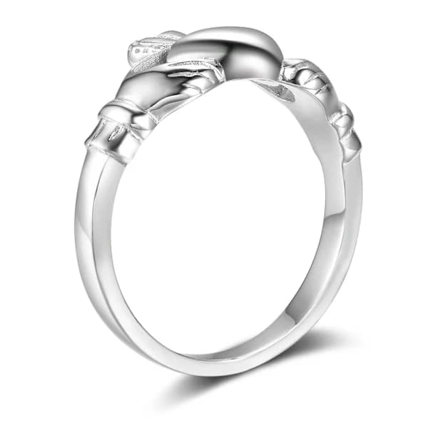 925 sølvring dame størrelse 59 ringbånd 2mm