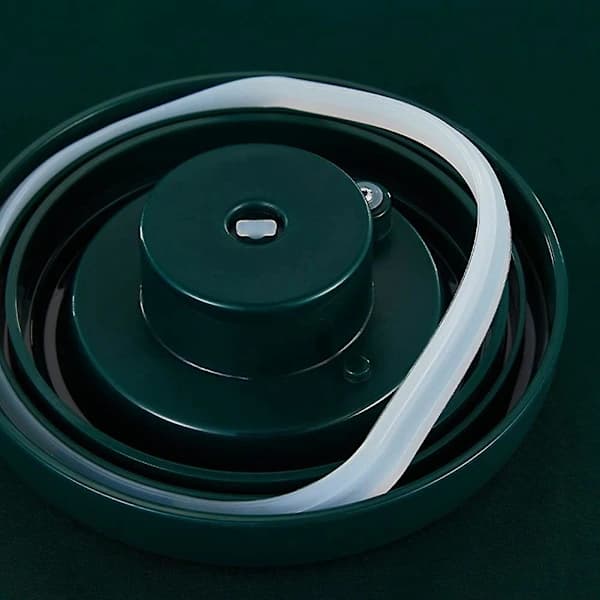 Lufttett kaffeboks - 1,6 L beholder i rustfritt stål for kaffebønner_tfrf
