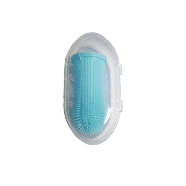 4-pack Hundtandborste Husdjurs Finger Tandborste Tandrengöring multifärg Multicolor