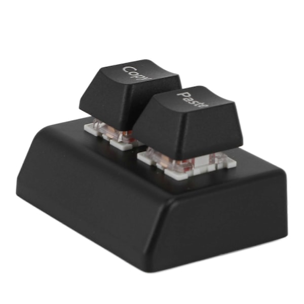 2-Button USB-C Programmable Keypad with Copy Paste for Gaming Office Media