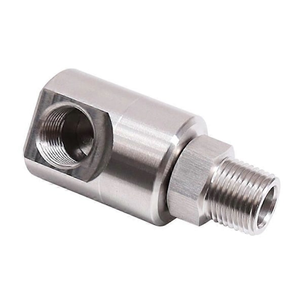 Super Swivel 1/2 tuuman kestävä letkukelan kääntö - Letkukelan komponenttiliittimet useille sovelluksille (FMY) Silver