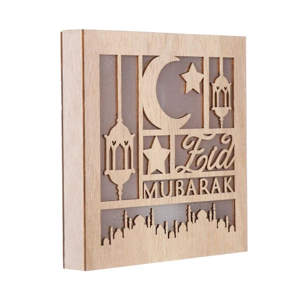 LED-lampor Eid Mubarak E E