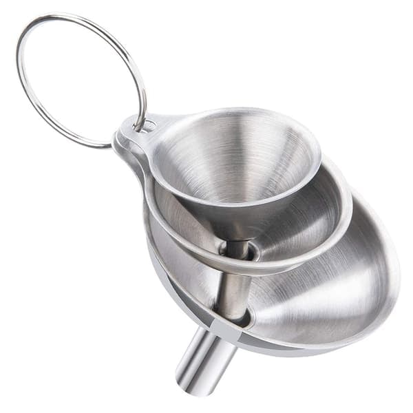 [NT] Tratt Rostfritt stål 3-pack