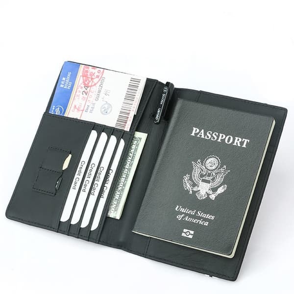 [NT] Luottokorttikotelo RFID-suojauksella Musta