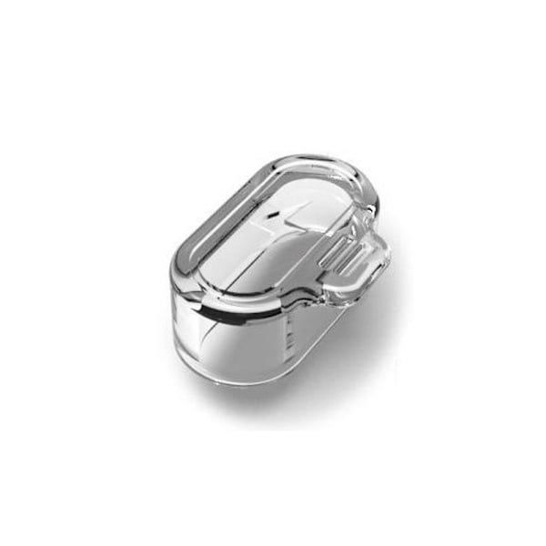 Antistøvprop Opladningsport Støvbeskyttelse TRANSPARENT SORT transparent black