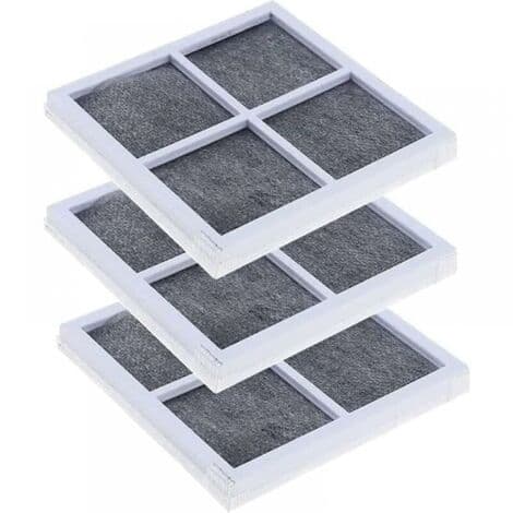 3 STK. Luftfilter til LG LT120F Køleskabsrenser Tilbehør Filter/NC/