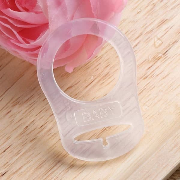 10 myke silikonknapper Mam Ring Smokk Holder Klips/NT/
