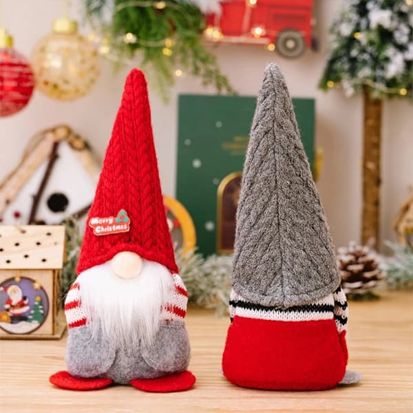 Jultomtedocka Rudolf Dvärgdocka RÖD Röd