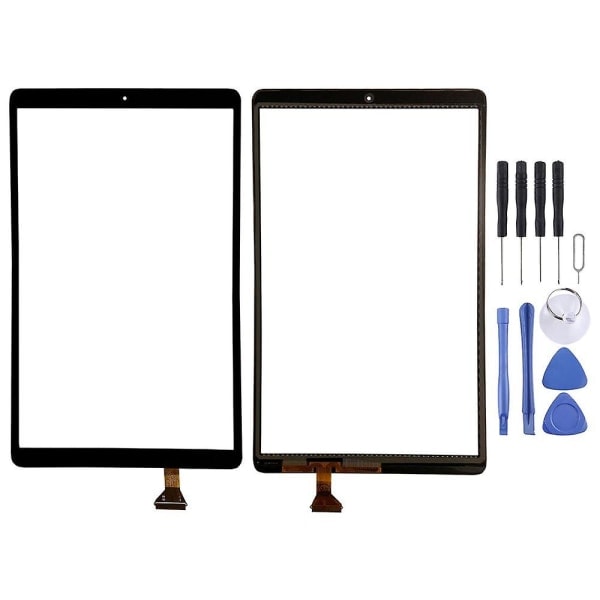 Touchskärm Glas Display Digitizer för LCD Svart till Samsung Galaxy Tab A 10.1 T510 2019