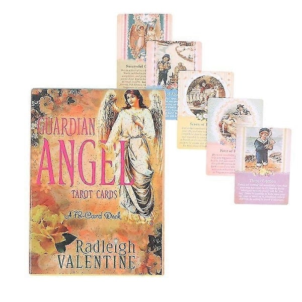 Guardian Angel Tarotkort Orakelkort Fest Profeti Spådom Brætspil - WELLNGS/NT/