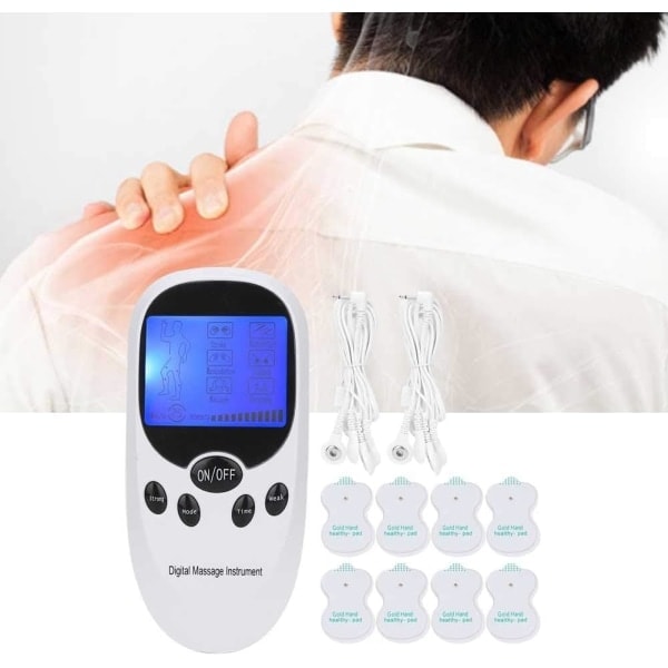 /NN/Dual Channel TENS-enhed Muskelstimulator Maskine til Smertelindring