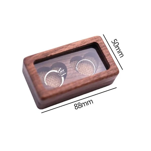 Smykkeskrin Ring Opbevaringsboks Displayboks