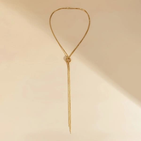 Ormbenskedja Halsband GULD guld