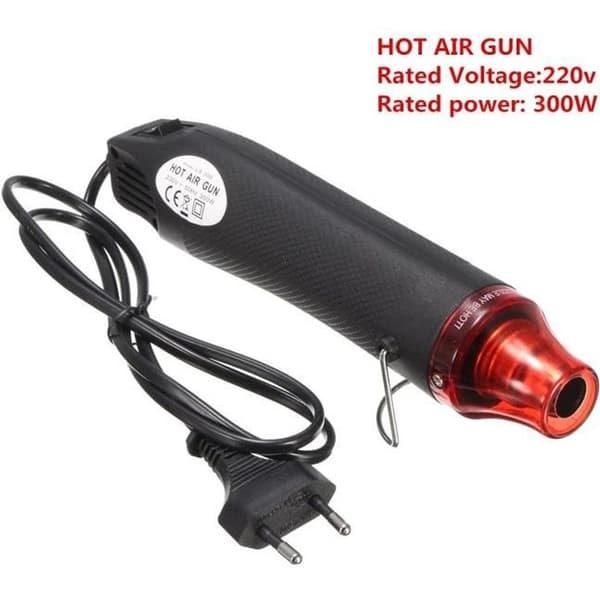 {NT}TEMPSA 300W elektrisk varmepistol Temperaturkrymp FIMO-stempel