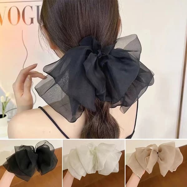 Roset Hårnål Hestehale Spring Clip KHAKI khaki