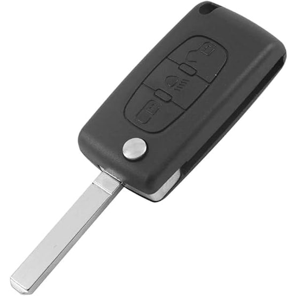 /Hc/Nøgleskal / Alarmboks til Citroen & Peugeot - CE0523 VA2