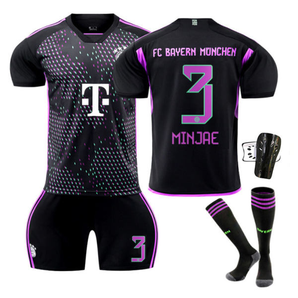 23-24 Bayern München Hjemme fotballdrakt for barn nr. 9 Kane SANE 10 XS