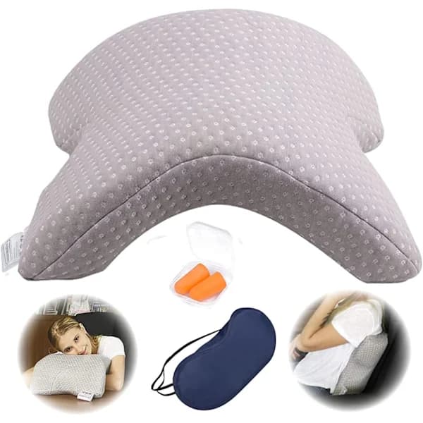 Viskoelastisk pude - Cozzy - Cervikal støtte - Ergonomisk - Til par - Memory Foam