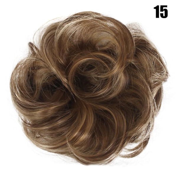 Easy to Wear Stylish Hair Scrunchies Natural Messy Curly Hair Extension 15