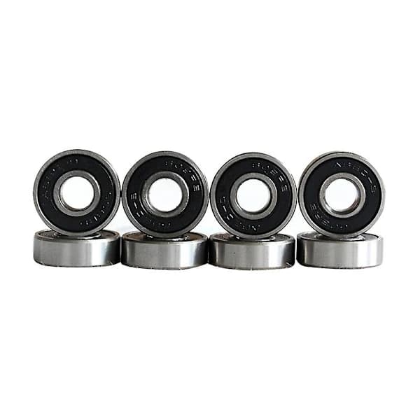 4 kpl Skeittilauta Pyörät 54x36mm Abec-9 Laakeri Combo 82a, Punainen