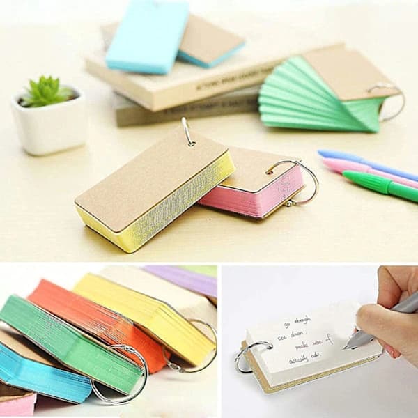 Notatbok - Blokker - Flashcards - Post-it lapper - 7-pakning